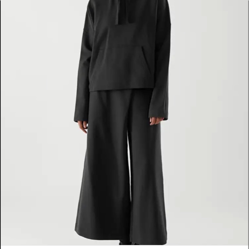 COS Wrap Pants Organic Cotton Black M